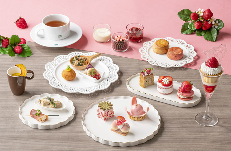 2024年12月30日（月）から開催Strawberry Afternoon Tea（ストロベリーアフタヌーンティー）