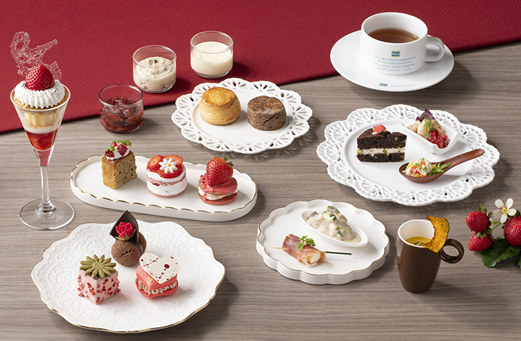 2025年1月29日（水）から開催Strawberry×Chocolate Afternoon Tea（ストロベリー×チョコレートアフタヌーンティー）