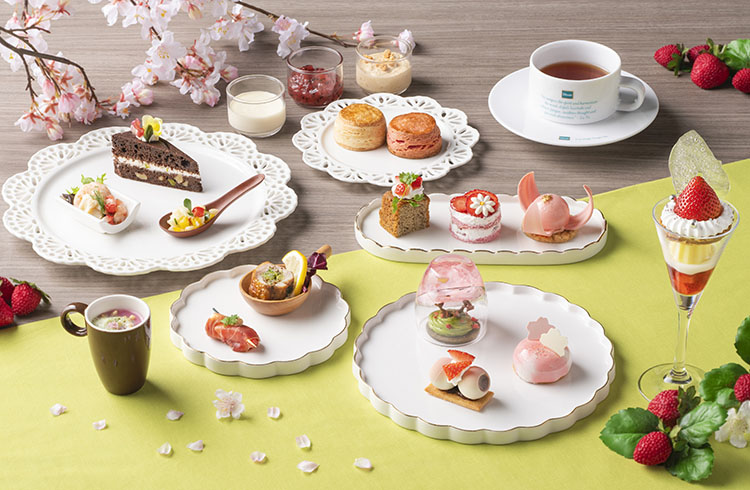 【先行予約開始】2025年3月18日（火）から開催Strawberry×Sakura Afternoon Tea（ストロベリー×桜アフタヌーンティー）