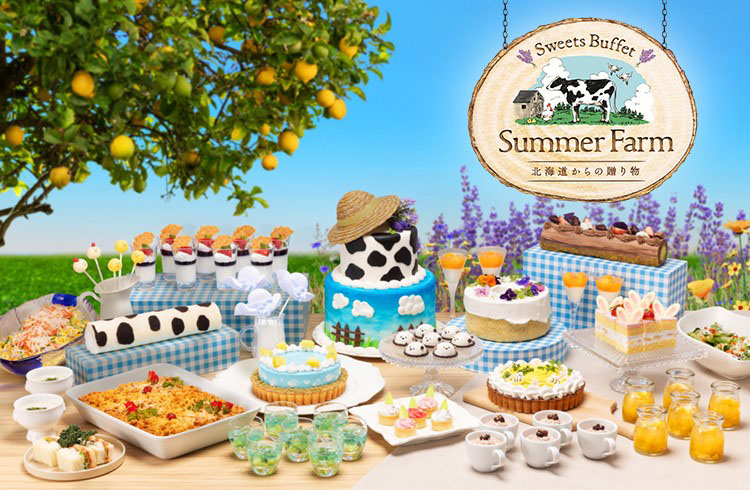 2025年6月21日（土）から開催スイーツビュッフェ「Summer Farm ～北海道からの贈り物～」
