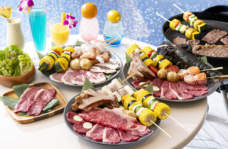 2025年7月1日（火）ガーデンプールオープン！プール＆バーベキュー満喫プラン