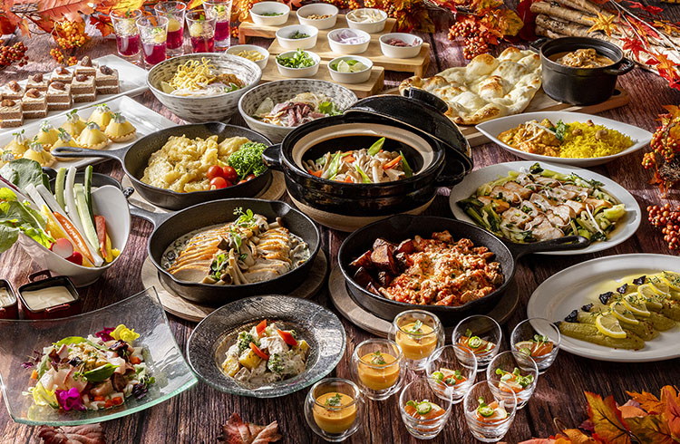 9月12日から開催！秋のランチ＆ディナービュッフェ