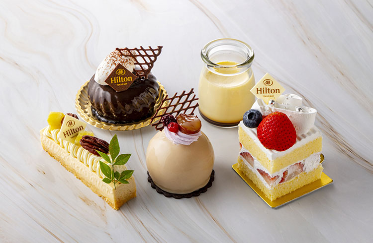 テイクアウトやプレゼントにおすすめ季節のピースケーキ