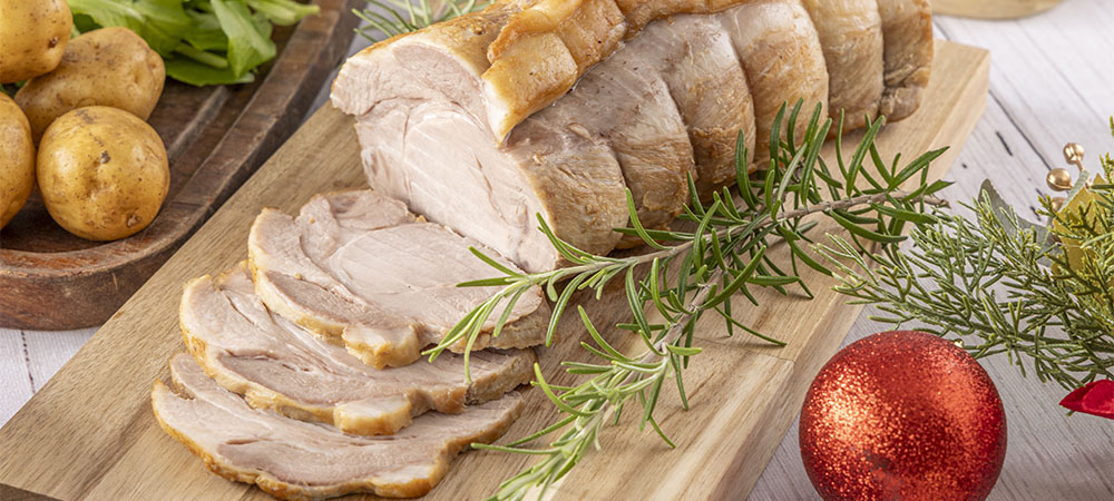 2日間限定のクリスマススペシャルランチ&スイーツビュッフェフォトジェニックなスイーツや、ローストポークやチキンなどのライブステーション