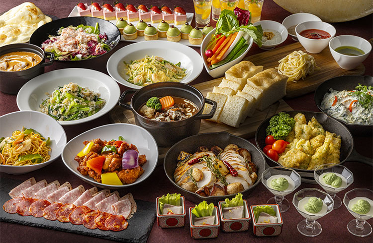 冬のランチ＆ディナービュッフェ