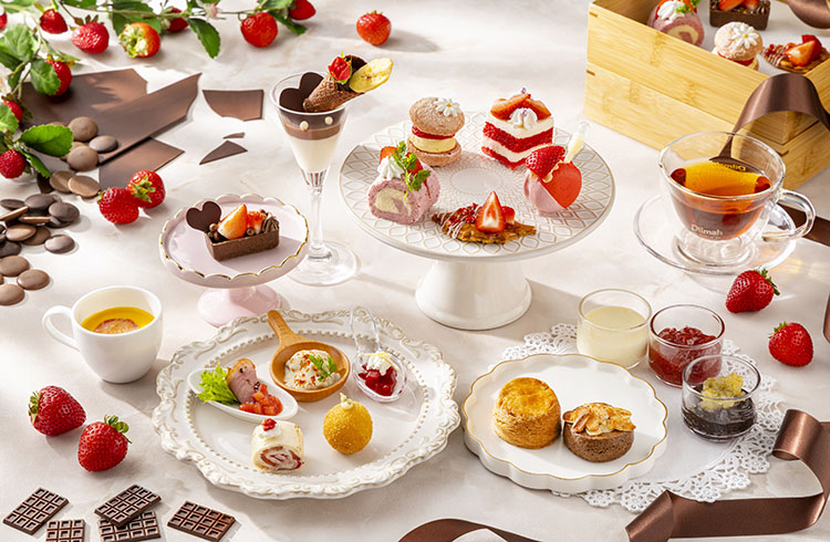 ストロベリー × チョコレートアフタヌーンティー